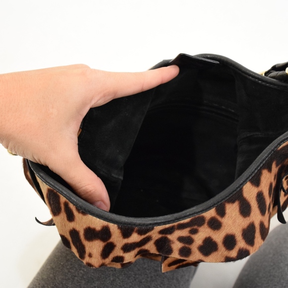 ❌SOLD❌Yves Saint Laurent Leopard Shoulder Bag - Picture 7 of 8